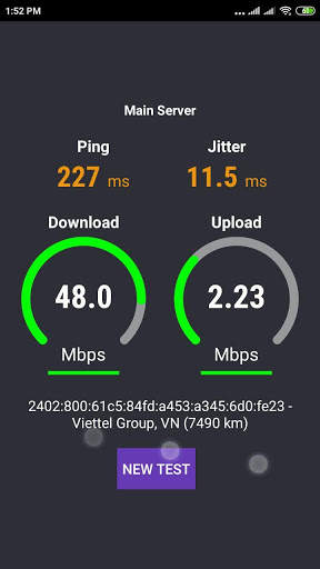 SpeedTest WiFi - SpeedCheck 4G App Free Android screenshot 2