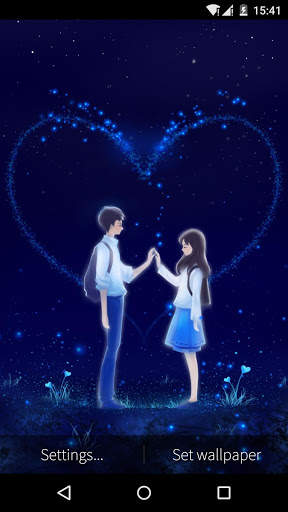 Love and Heart Live Wallpaper screenshot 1