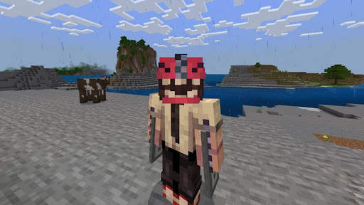 Chainsaw Katana Minecraft Mod screenshot 2