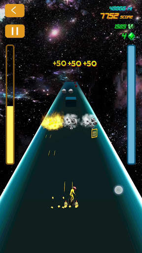 Hover Jet 3D : Sci-fi Endless Running Game screenshot 2