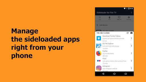 Sideloader for Fire TV - sideload apps to fire tv screenshot 2