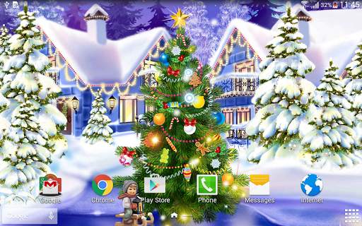 Christmas Rink Live Wallpaper screenshot 6