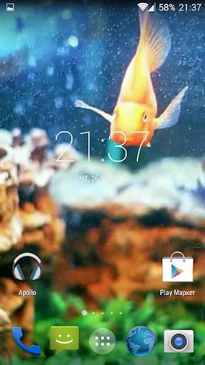 Aquarium 3D. Video Wallpaper screenshot 4