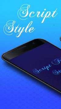 Script Font Style Free screenshot 1