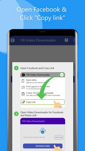 NowVid: Video downloader for Facebook screenshot 1