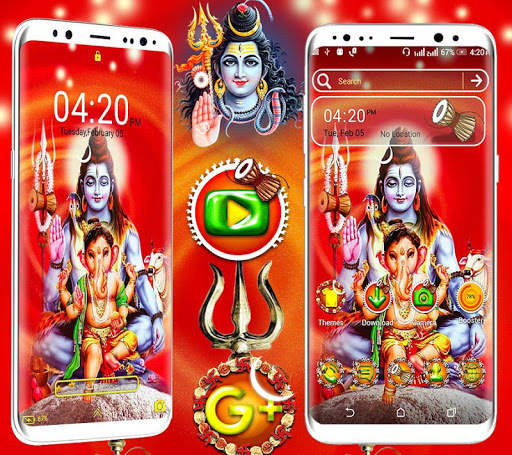 Shiva and Ganehsa Launcher Theme screenshot 3