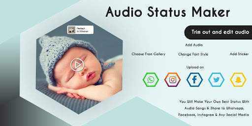 Audio Status Maker With Photo screenshot 1