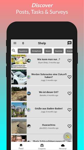 Earn money with: SHELP - Share & Help स्क्रीनशॉट 1