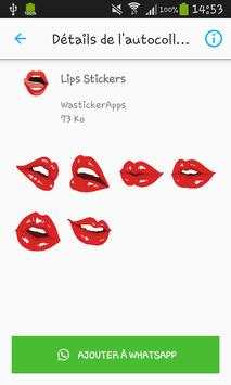 Lips Stickers screenshot 1
