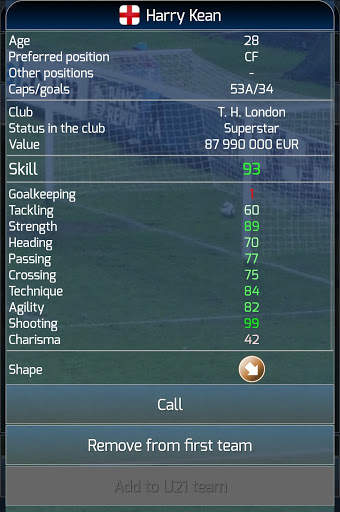 True Football National Manager screenshot 13