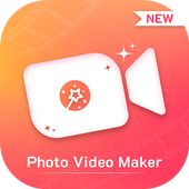 Photo to Video Maker with Music : Slideshow Maker أيقونة
