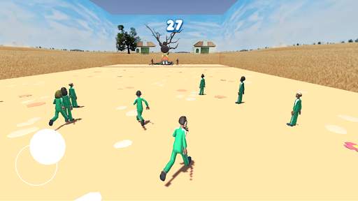 squid game red light, green light screenshot 1
