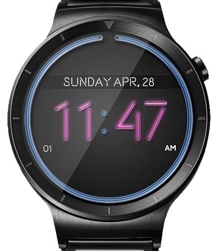 Neon Lights HD Watch Face Widget & Live Wallpaper screenshot 13
