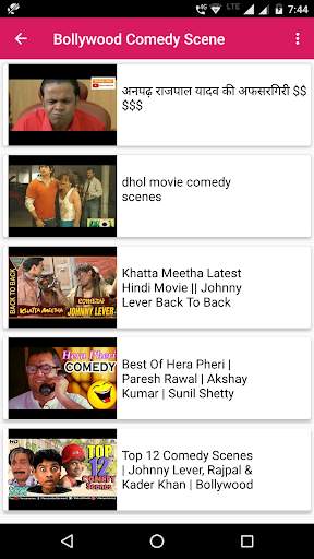 Bollywood Comedy Scene Video, Hindi Funny Video screenshot 1