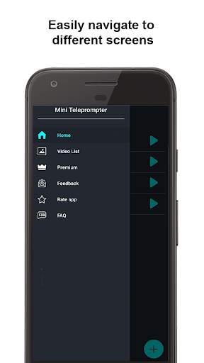 Mini Teleprompter & video with widget स्क्रीनशॉट 5