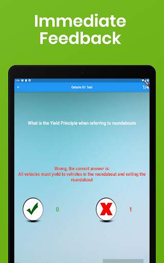 Free Ontario G1 Test 2021 screenshot 20