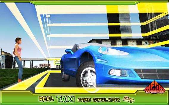 Classic Taxi Car Simulator - Crazy Driver screenshot 6