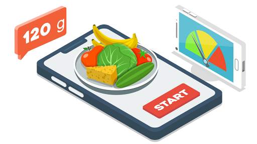 Digital Kitchen Food Scale in Grams Simulator fun screenshot 1