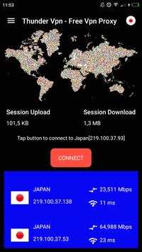 Thunder VPN - Free Vpn Proxy Pro screenshot 1