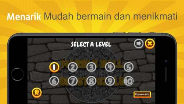 Marmer ledakan bola puzzle screenshot 4