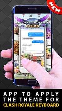Keyboard Theme For Clash Free screenshot 3