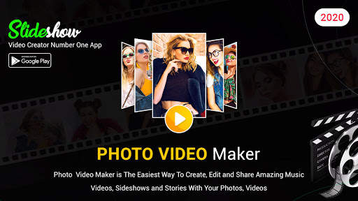Photo video maker with music - Photo video maker screenshot 1