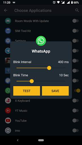 Flash alert on call and message - Blink Flashlight screenshot 3