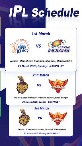 Vivo IPL 2020 - Live Score screenshot 2