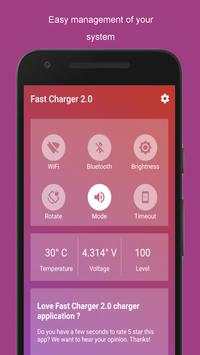 Fast Charging 2.0 - Battery Saver and Quick Charge screenshot 2