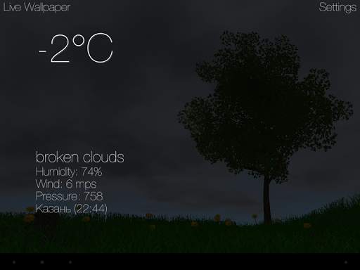 Nature Live Weather 3D FREE screenshot 4