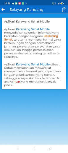 Karawang Sehat Mobile screenshot 4