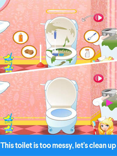 Housekeeper Bathroom Cleaning and Washing screenshot 3