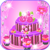 cake decorating game icon