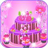 cake decorating game logo