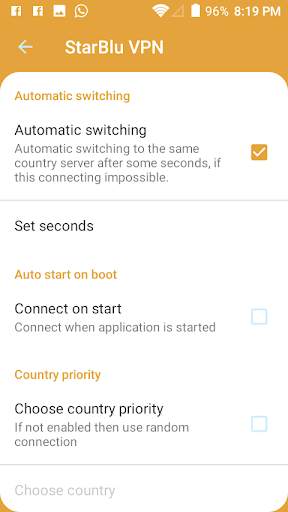 StarBlu VPN screenshot 3