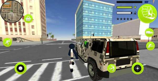 Army Stickman Rope Hero screenshot 3