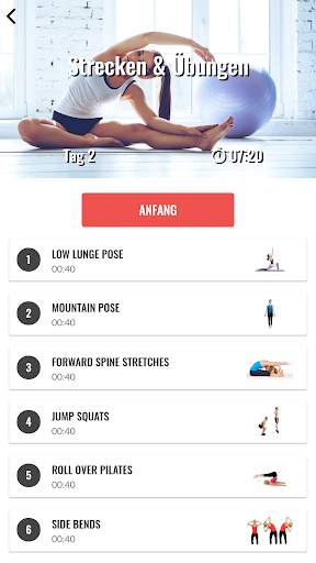 Workout für mehr Körpergröße screenshot 2