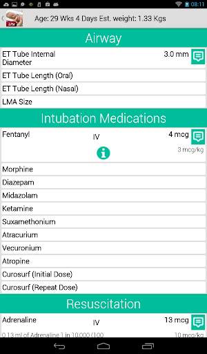 Neonatology Lite screenshot 7