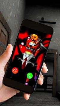 Call Simulator scary granny's chat game joke screenshot 1