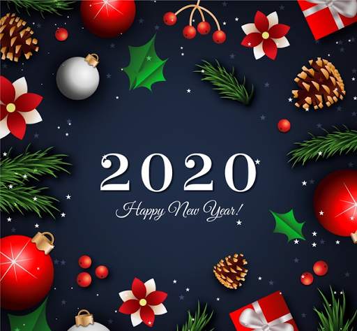 Happy New Year 2020 Live Wallpaper wishes screenshot 4