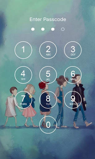 Stranger Lock Screen 1 تصوير الشاشة