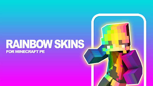 Rainbow Skin For Minecraft PE screenshot 6