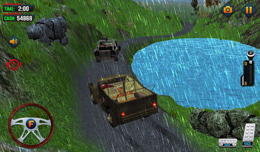 Real Offroad Jeep Driving - Crazy Truck Driver Sim screenshot 11