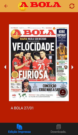 A BOLA – Edição Digital screenshot 1
