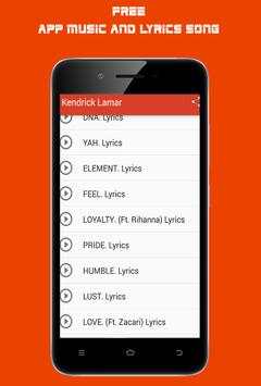 Kendrick Lamar Lyrics Song screenshot 2