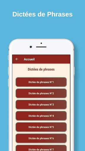 Dictées screenshot 2