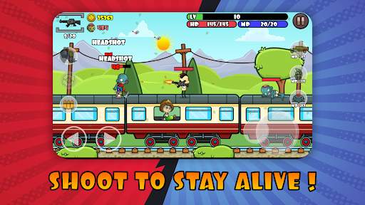 Stickman and Gun: Zombie War screenshot 1