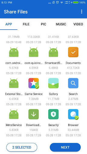 Transfer Files screenshot 1