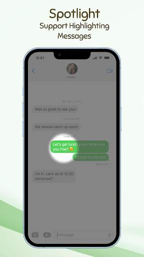 Message OS17 - Color Messenger screenshot 3