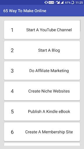 65 way to make money online скриншот 1